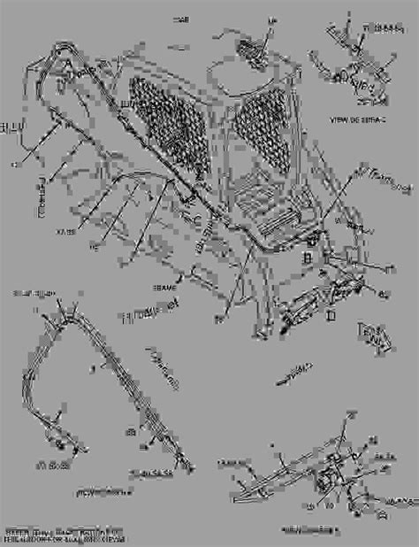 cat skid steer parts diagram